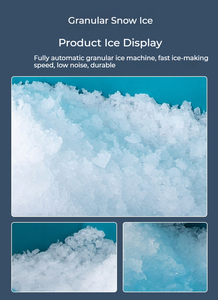 Vendita calda 120kg/giorno negozio di tè del latte commerciale, ristorante, supermercato, piccolo Pellet macchina del ghiaccio frantoio rapido - Product Image 5