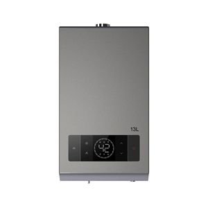 Chauffe-eau à <span class=keywords><strong>gaz</strong></span> naturel haute efficacité, chaudière murale sans réservoir à <span class=keywords><strong>thermostat</strong></span>, en cuivre, pour usage domestique, avec affichage LED, 13L, à tirage forcé - Product Image 1