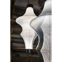 Luxe Fer Art Cuisine Îlot Lustre LED Maison Décoratif Suspendus Lumières pour Salle À Manger Chambre Tailles Moyennes