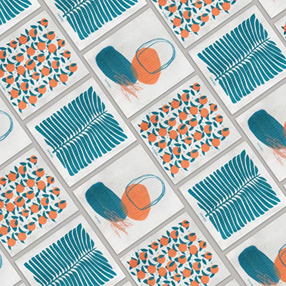 Кухонные полотенца из целлюлозной губки