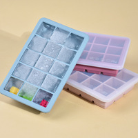 Moule à glaçons en silicone de qualité alimentaire pour la maison, outil magique de pressage pour glaçons rapides et faciles à démouler, moule à boules de glace