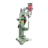 Machine à riveter automatique JZ-968DX avec alimentation automatique et siège en forme de L pour rivets semi-tubulaires, certifiée CE