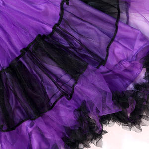 女の子のためのハロウィーン魔女衣装レトロなデザイン役割のためのゴシックが含まれていますクリスマスTVドレススカートフード付きトップマント - Product Image 4