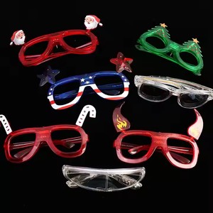Gafas Luminosas de Neón con Diseño Nuevo al por Mayor, Accesorios Brillantes para Disfraces de Navidad, Halloween, Graduación y Fiestas - Product Image 2