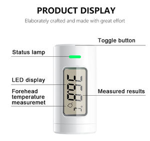 Smart Home termometer inframerah bayi, pengukur suhu tubuh bayi pengukuran harian non-kontak medis - Product Image 4