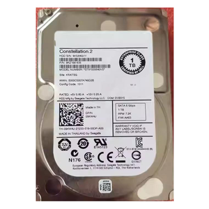 قرص صلب للخادم سعة 1 تيرابايت 7.2 ألف دورة في الدقيقة SATA 2.5 بوصة طراز ST91000640NS 0WF12F WF12F - Product Image 1