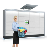 Casillero de panel Solar para exteriores, tarjeta de crédito, pago en efectivo, cargador de teléfono móvil para playa, 48 horas de batería, casillero de energía solar