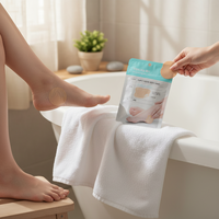 Labtok Soins Coréens pour les Pieds Patchs Talons Fissurés 2P Hydratants Nourrissants Apaisants Parfum Concombre