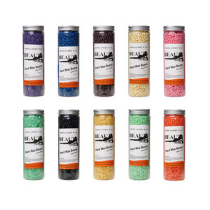 Perles de <span class=keywords><strong>cire</strong></span> dures sans douleur, vente en gros, 10 couleurs, qualité supérieure, 400g, 1 pièce - Product Image 1