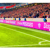 Panneaux de module d'affichage à LED d'intérieur et d'extérieur Matrix P8 P10 Affichage à LED de périmètre de stade de football de stade de sport