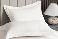 Parure de lit d'hôtel 5 étoiles, linge blanc de luxe, doux comme du coton 100%, satin uni, housse de couette, draps de lit d'hôtel