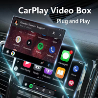 Carplay Box Android 13 Inalámbrico, Android Auto Smart TV Box, Sistema Inteligente para Auto, Compatible con WIFI, Netflix, YouTube, Actualización FOTA
