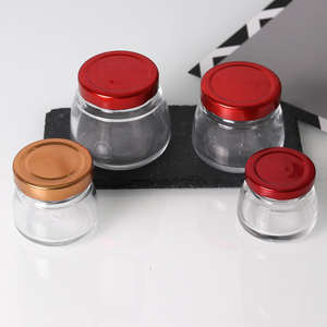 Pot en verre vide de 30ml, 50ml, 75ml, 100ml, 150ml, de qualité alimentaire, avec couvercle à vis, pour miel, snacks, yaourt, épices, salade, sucre, <span class=keywords><strong>caviar</strong></span>, nid d'oiseau, confiture - Product Image 3