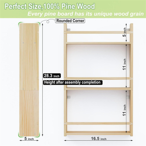Estantes flotantes de madera <span class=keywords><strong>para</strong></span> libros <span class=keywords><strong>para</strong></span> niños, estantería de madera montada en la pared <span class=keywords><strong>para</strong></span> niños pequeños, estantería <span class=keywords><strong>para</strong></span> guardería - Product Image 4
