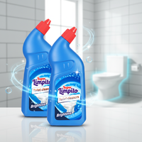 Nettoyant WC liquide formule puissante, détartrant en profondeur, désodorisant, détergent pour cuvettes de toilettes, pour salle de bain