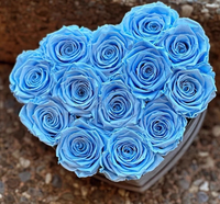 Kit floral de mariage DIY Huaien Premium avec roses préservées de 2-3 cm |   Fleurs éternelles artisanales pour la décoration