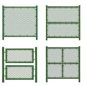 Shengtong Sport Field Fence Wire <b>Mesh</b> Isolation <b>Net</b> Low Carbon Steel Customizable Size Dark Green For Stadiums And Courts - Product Image 1