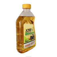 Huile de moto prix usine SJ 20W50 0.8L/1L MB 4T exportation d'huile de bouteille transparente vers l'Asie du Sud-Est
