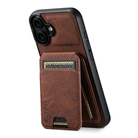 Étui de téléphone SUTENI pour iPhone 18 Pro Max avec support et porte-cartes, texture givrée effet litchi, en similicuir de luxe, compatible 17 16 Plus 15 14 13 12