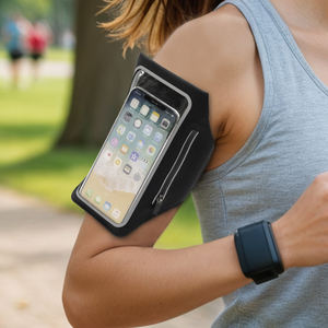 ปลอกแขนออกกำลังกายสำหรับโทรศัพท์มือถือสายรัดแขนใส่ออกกำลังกายมีน้ำหนักเบาออกแบบได้ตามต้องการ - Product Image 6