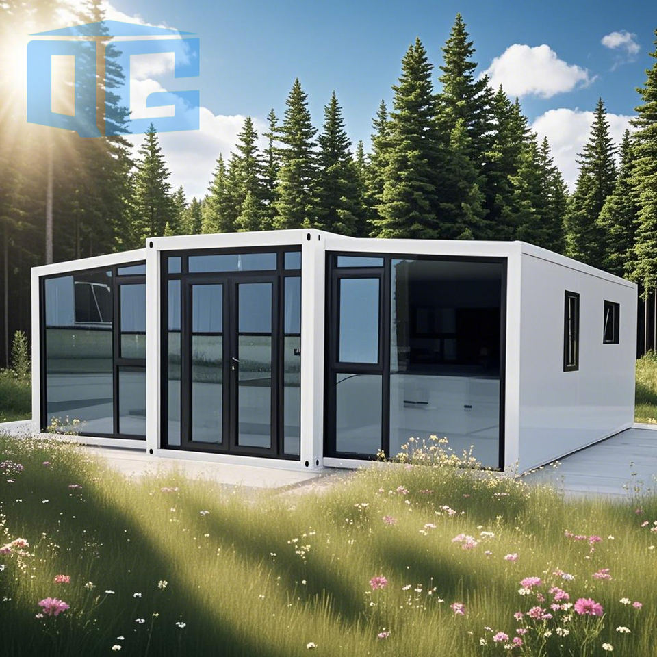 Pre-built 20FT 30FT 40FT Luxury Expandable Modular Container House 2-3 ...