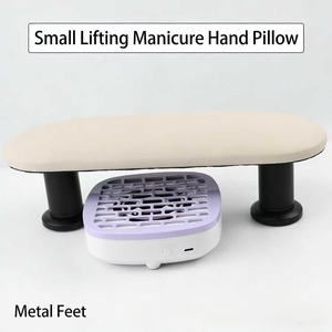 Juego de Cojines de Mano para Manicura, de Alta Gama, Ligeros y Lujosos, en Negro, Blanco y Gris, Herramienta Profesional de Cuero Antisuciedad - Product Image 4