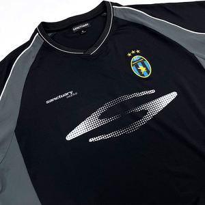 Manufacturer Custom Street American Football Jersey Loose Fit Oversized Polyester <b>Retro</b> Football <b>Shirt</b> - Product Image 4