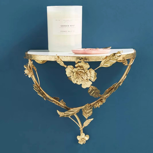 ชั้นวางของหินอ่อนแบบแขวนมีสไตล์และประหยัดพื้นที่ใช้สำหรับจัดระเบียบและแสดงสินค้า - Product Image 1