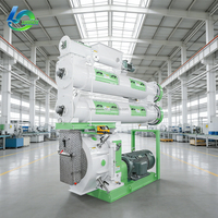 LUODATE Máquina para Elaborar Alimento para Pollos de Bajo Consumo Energético, 15-18 TPH, para Grandes Fábricas de Alimentos y Plantas Agrícolas, Certificación CE