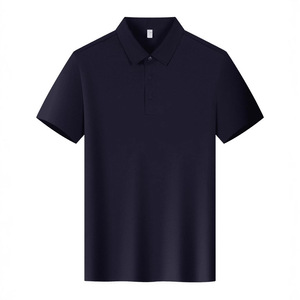Camisa Polo de Manga Corta con Cuello, Hecha a Medida, de Color Sólido, Uniformes de Trabajo de Algodón para Uso Diario - Product Image 2