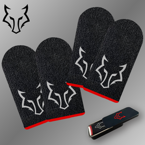 كم إصبع لعبة المحمول كم شاشة تعمل باللمس الإصبع المضادة للعرق حساس ، أكمام أصابع الإبهام رقيقة جدا للألعاب - Product Image 3