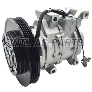 คอมเพรสเซอร์แอร์รถยนต์ <span class=keywords><strong>Denso</strong></span> <span class=keywords><strong>10S11C</strong></span> สำหรับรถยนต์โตโยต้า วีออส 88320-0S020 88320-OS020 883200S020 88320OS020 447220-5492 88310-0D130 - Product Image 1