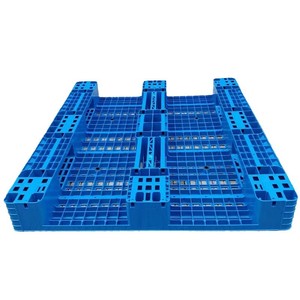 Palette en plastique 1311 1312 1313, motif quadrillé, entrée 4 voies, pour rayonnage, stockage en entrepôt, charge statique 4000 kg, charge dynamique 2T - Product Image 5