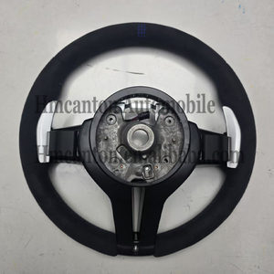 พวงมาลัยหุ้มหนังกลับรุ่นใหม่สำหรับรถยนต์ BMW F10 F30 F90 F01 F02 F12 F13 F90 ซีรีส์ 3 4 5 - Product Image 6