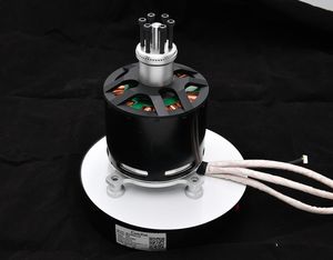 Motor sin escobillas <span class=keywords><strong>para</strong></span> coche eléctrico y motocicleta, refrigeración por agua MP120100 80KV con sensor - Product Image 5