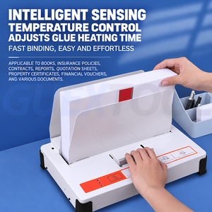 Relieuse thermique 380A électrique, compacte et entièrement automatique pour documents et pièces comptables - Product Image 3