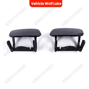 Cubierta de la boquilla del limpiaparabrisas delantero para Audi A4 B9 2013-2015, placa embellecedora de ABS con clip para lado derecho e izquierdo - Product Image 1