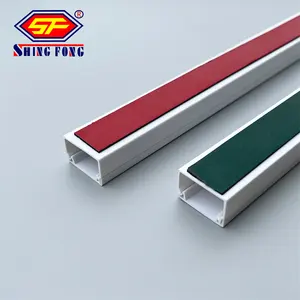 Trinidad Wall PVC Trunking With Adhesive 16x16 25x16 Cable Trunking Price