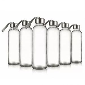 Botella de Agua Deportiva de Plástico Personalizada, Ecológica, Libre de BPA, de Grado Alimenticio, Boca Pequeña, Cuerpo Recto, con Tapa de Acero Inoxidable - Product Image 3