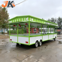 Camión de Comida Móvil Estilo Autobús de Acero Inoxidable con Construcción Resistente a la Oxidación para Servicio de Comida Rápida
