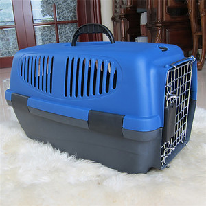 Nhà Cung Cấp Vật Nuôi Cửa Sắt Mới Ngoài Trời Cho Chó Mèo Chó Con Thỏ Vận Chuyển Hàng Không Hộp Vận Chuyển Tàu Sân Bay Hộp Du Lịch Giỏ Chuyến Bay Lồng - Product Image 6