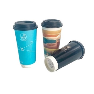 Copos descartáveis de papel Quente/Copo bebendo frio bebida para suco de água Café ou chá Ideal para refrigeradores de água - Product Image 1