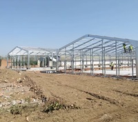 Estructura de Acero Personalizada para Taller, Fábrica, Almacén, Alta Resistencia, Antioxidante, Instalación Rápida