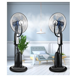 مروحة بتصميم جديد تجارية بالجملة ومروحة ثابتة أرضية للتبريد مع بخاخ ماء للبيع بالجملة - Product Image 1