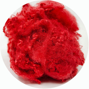 Đỏ 1.2d 51mm Trinh Nữ sợi polyester <span class=keywords><strong>PSF</strong></span> cho sợi - Product Image 6