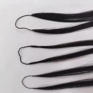 Extensions <span class=keywords><strong>de</strong></span> <span class=keywords><strong>cheveux</strong></span> humains au crochet à la ligne, avec nœuds invisibles, pré-séparées, sans nœuds, effet plume, 100% Remy - Product Image 4