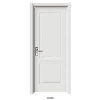 Conception de porte en bois de chambre à coucher moderne personnalisable peinture carte de couleur matériau MDF avec surface finie pour chambre intérieure de bureau à domicile