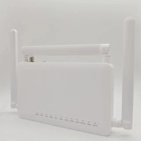 ONU GPON CATV +5G Dual-Band WIFI F668V ONT dengan 4 Antena FTTH 4GE+TEL+USB 2.4G/5G XPON Firmware Bahasa Inggris