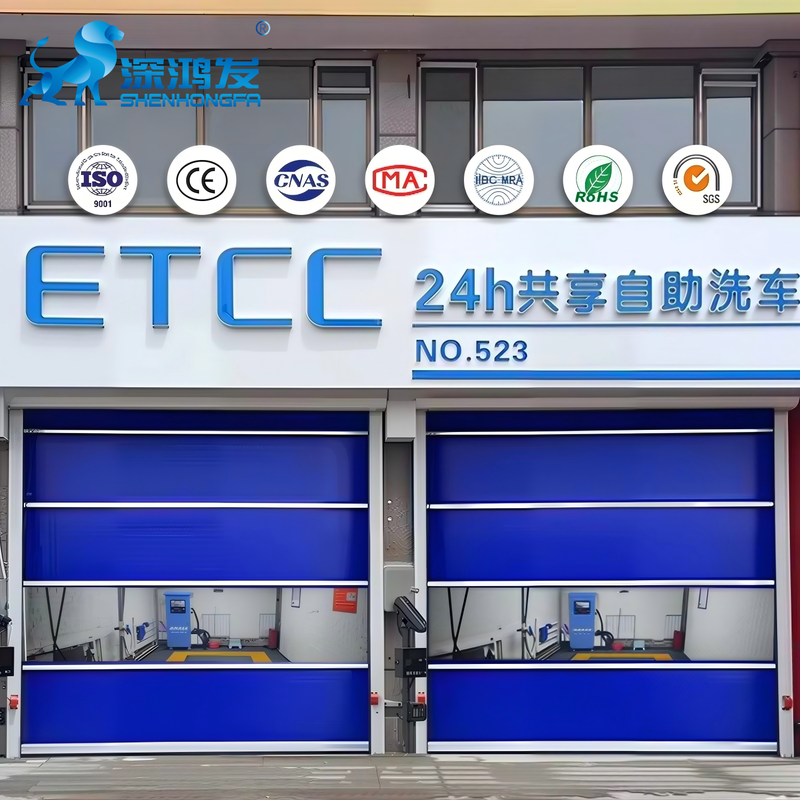 Custom PVC High Speed Door Automatic