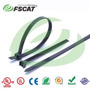 Кабельные стяжки (хомуты) усиленные, 8 дюймов, 100 шт., черные, толстые, термостойкие, для промышленного использования и наружного применения, 175 фунтов (80 кг) - Product Image 2